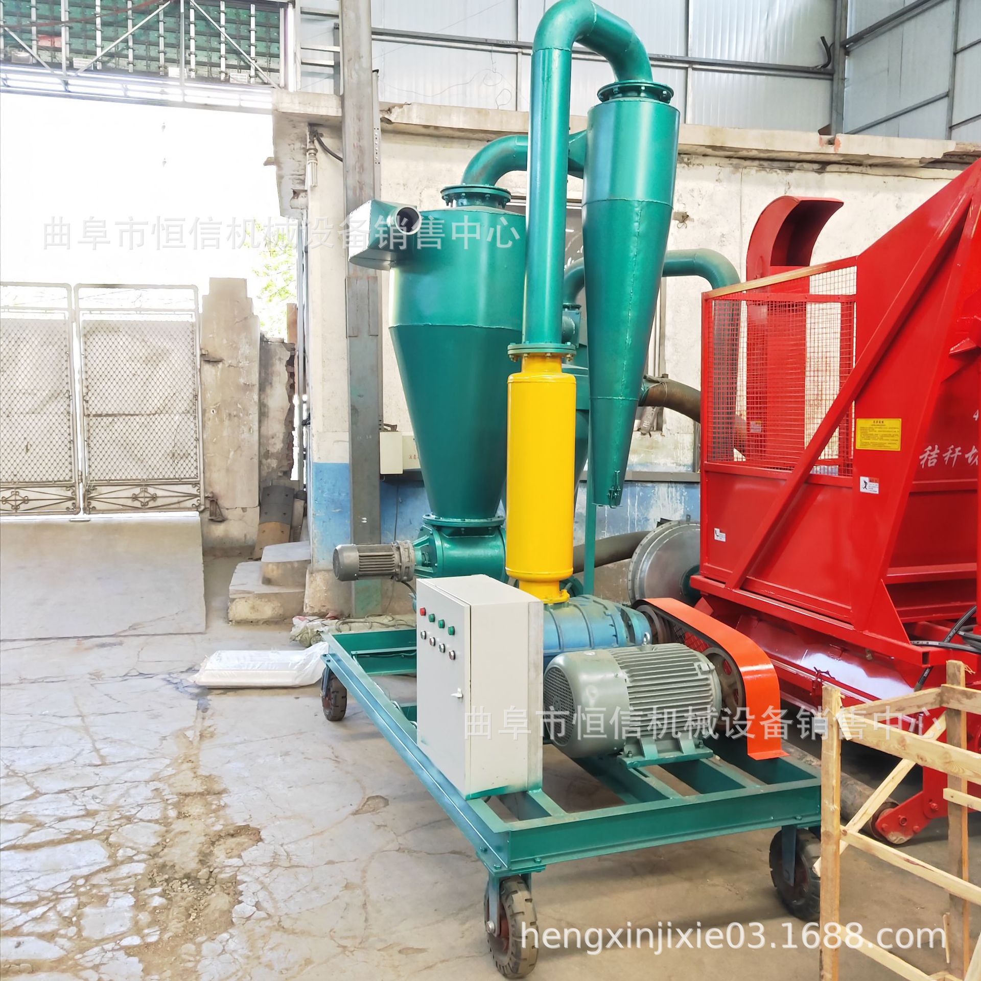 露天灰无尘装罐气力吸灰机设备 库房风送型远距离气力吸粮机 生产