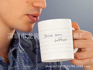 Notepad Mug�����R�˱� ���Ԍ���ˮ �۹P�մɱ��U�P�� ӛ�±�����