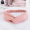 Elastic headband for face washing, suitable for import