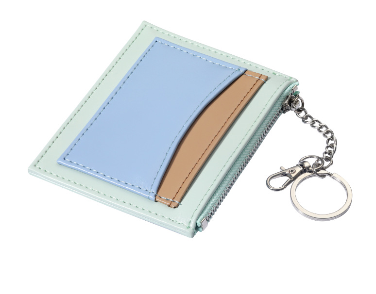 Women's Color Block Pu Leather Zipper Wallets display picture 12