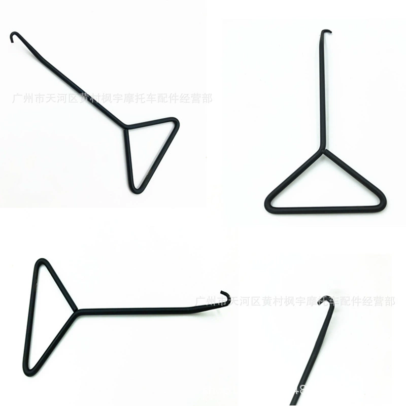 Модификация мотоцикла выхлопная труба утолщенный крюк Натяжной пружины крюк для выхлопной трубы нержавеющая сталь Скорпион Натяжная пружина Тяговый крюк