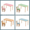 Multicolor kindergarten Long table children Tables and chairs suit 500 Manufactor