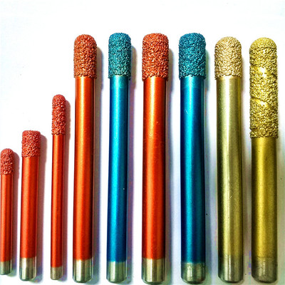 肯纳数控石材雕刻刀大理石铣底切割平底直刀冶熔金刚石雕刻机刀具