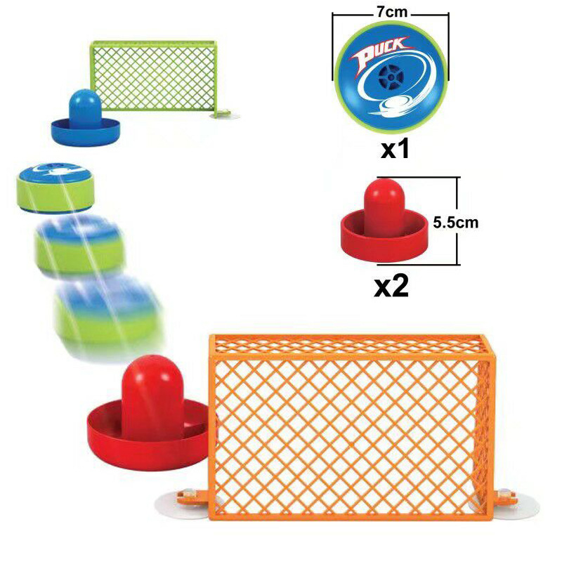 Niños 7cm eléctrico suspendido juego de mesa de hockey sobre hielo juguete interior juego de mesa interactivo entre padres e hijos