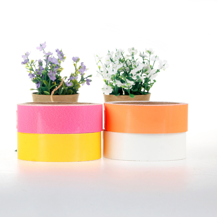 Noche luminosa advertencia ancianos niños antideslizante pegatinas cinta luminosa película luminosa 3 m