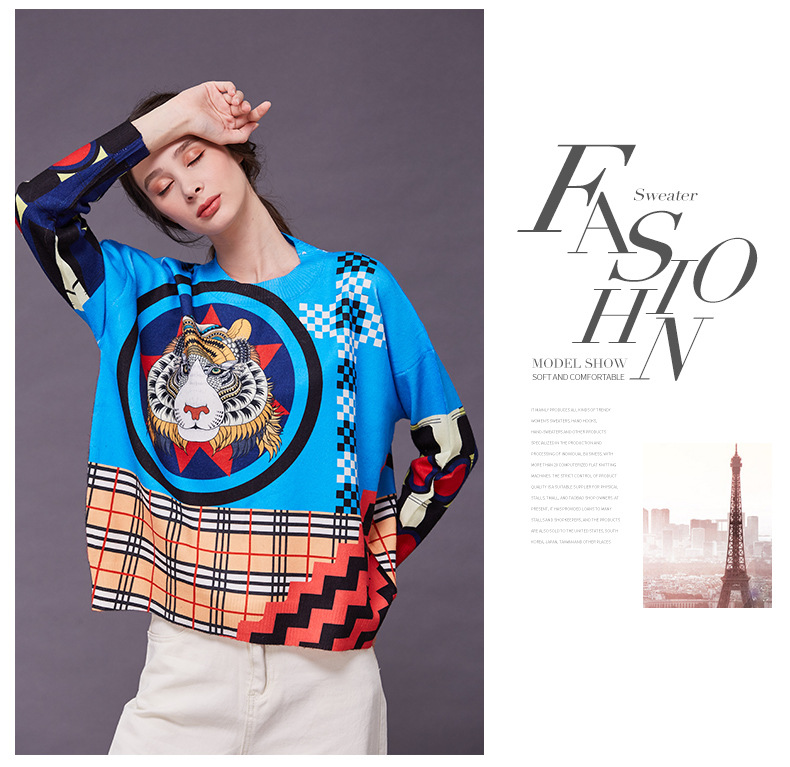 Pull femme en Fil lisse - Ref 3414747 Image 37