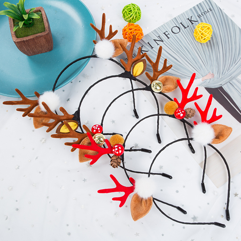 Cute Antlers Alloy Hair Clip Hair Band 1 Piece display picture 1
