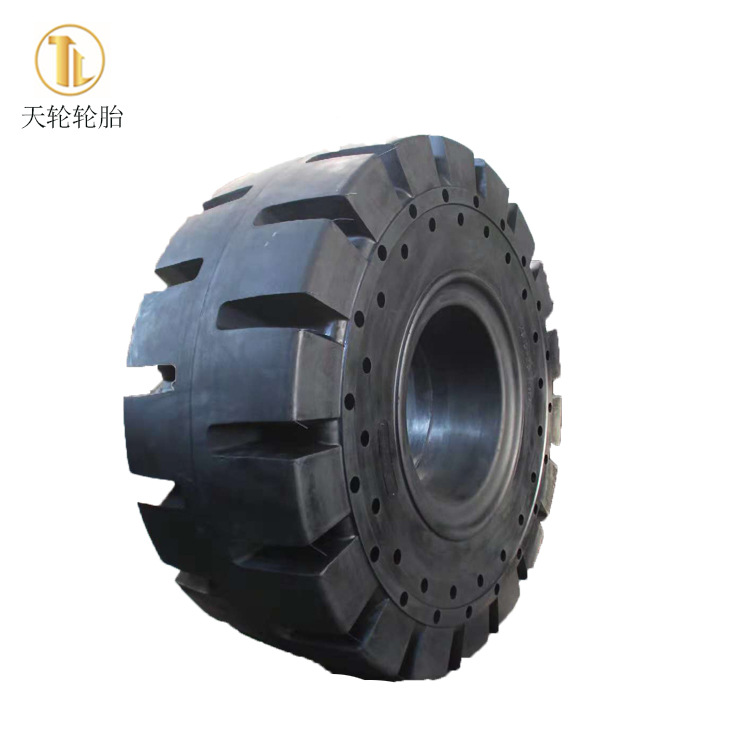 天轮轮胎40装载机铲车20.5-25钢厂专用实心轮胎