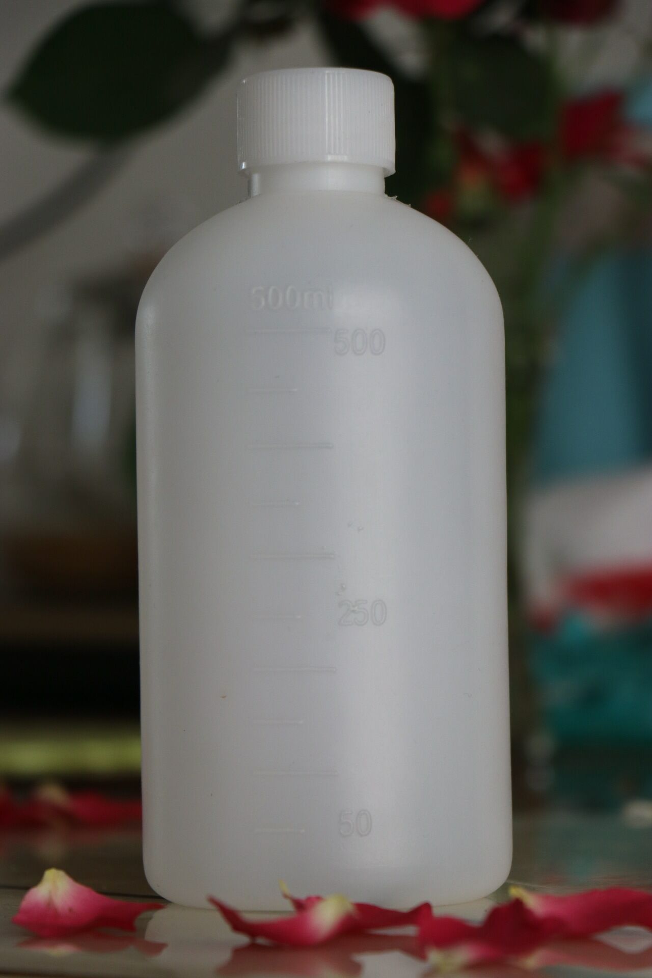 pe500毫升空塑料瓶 液体瓶 分装瓶 带刻度 带内盖 水剂瓶 农药瓶