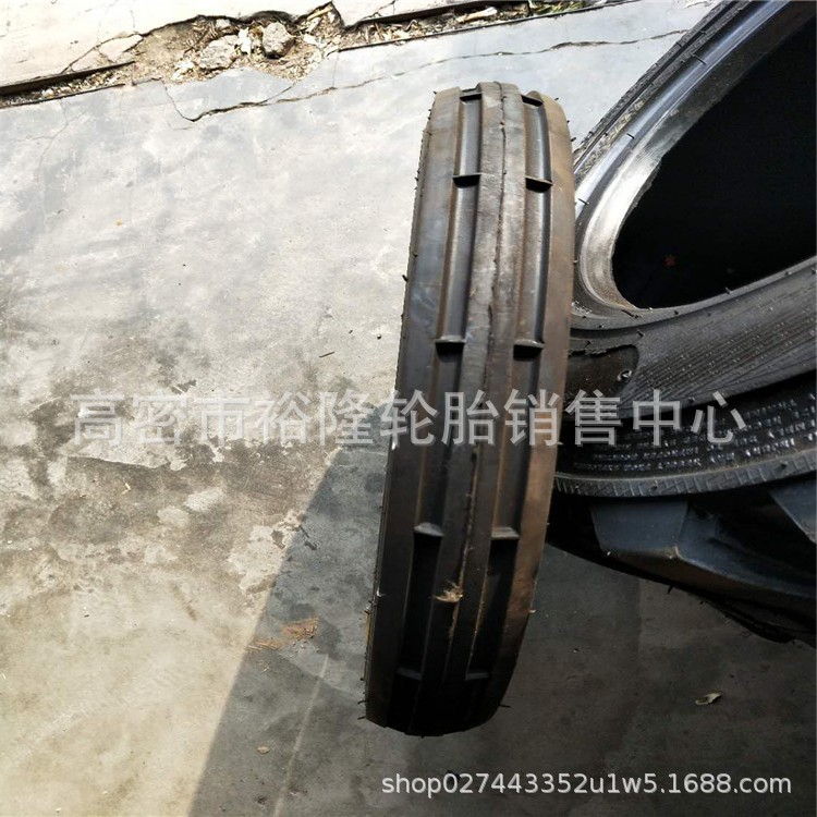 4.00-14双沟花纹 导向轮胎6.00-14-16农用轮胎5.50-16