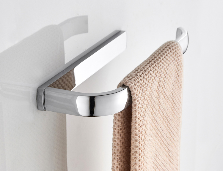 毛巾架全铜镀铬卫浴挂机批发厂家阿里巴巴亚马逊热卖