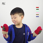 Мультяшные детские перчатки, бархатный утепленный кашемир