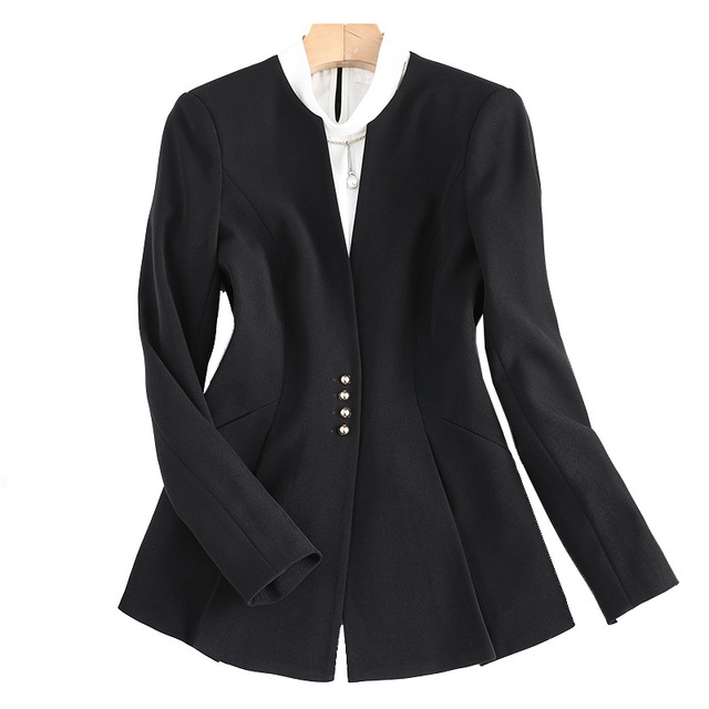 New Collar Suit for Women’s Fashion Professional Suit