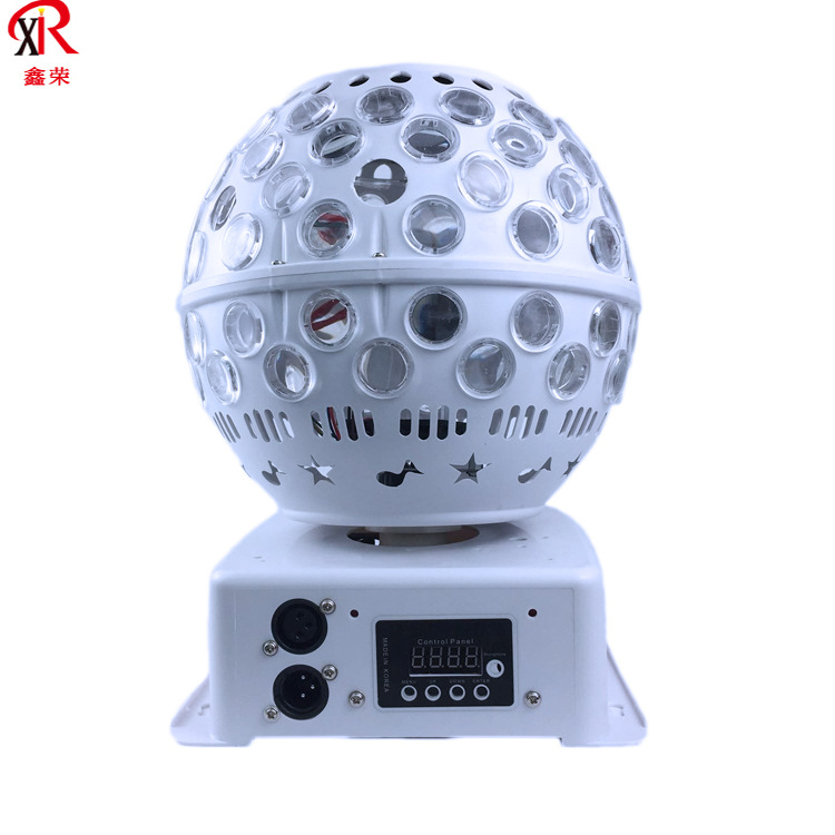 厂家直销声控LED小魔球KTV 酒吧灯笼魔球灯 新款七彩激光图案灯
