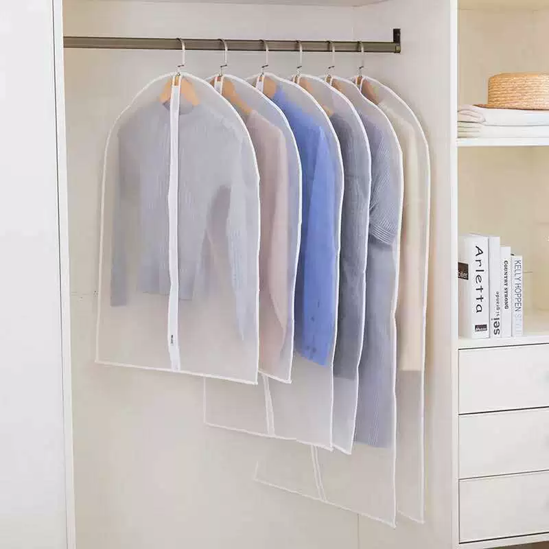 Чехол для одежды PEVA 60×100 см, утолщённый, без запаха, прозрачный пыльник для хранения