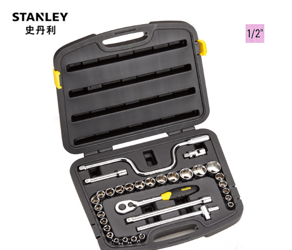 史丹利32件套12.5MM公制套筒扳手组套  94-693-22
