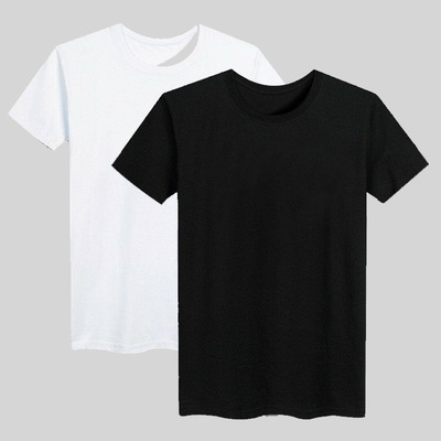 Short sleeved T-shirt customized T-shirt man T-shirt men and women T-shirts Short sleeved 200 Thick goods in stock wholesale