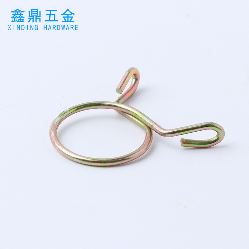 厂家定制洗衣机卡簧各类型异型卡簧压缩弹簧加工厂家鑫鼎五金