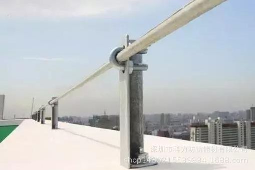 避雷支架 避雷带支架支持卡子 避雷网避雷线避雷卡子角钢支架定制