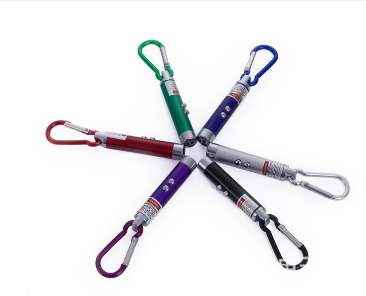 Three-in-one mini flashlight, infrared laser teaching lamp, ultraviolet banknote detector lamp, LED small flashlight pic 11