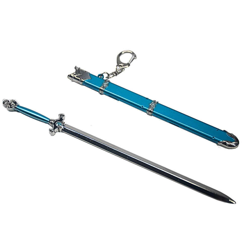 魔道动漫周边魏无羡兵器蓝忘机剑带鞘武器陈情笛钥匙扣阴虎符挂件|ru