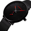 Quartz fashionable men's watch for leisure, simple and elegant design