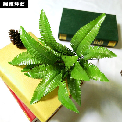 仿真波斯草蕨类植物婚庆配件把束叶绿植墙配草软装垂直绿化装饰|ru