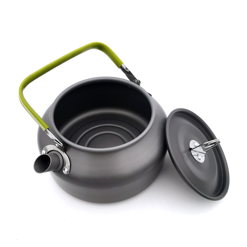 Factory direct supply camping portable hard aluminum oxide ultra-light outdoor kettle camping tea kettle for tea