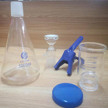 溶劑過濾器砂芯活動過濾裝置玻璃過濾濾杯濾頭夾子濾膜真空泵