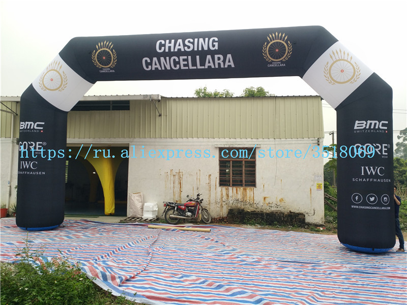 厂家定制户外大型活动充气拱门 pvc闭气拱门  牛津布充气拱门