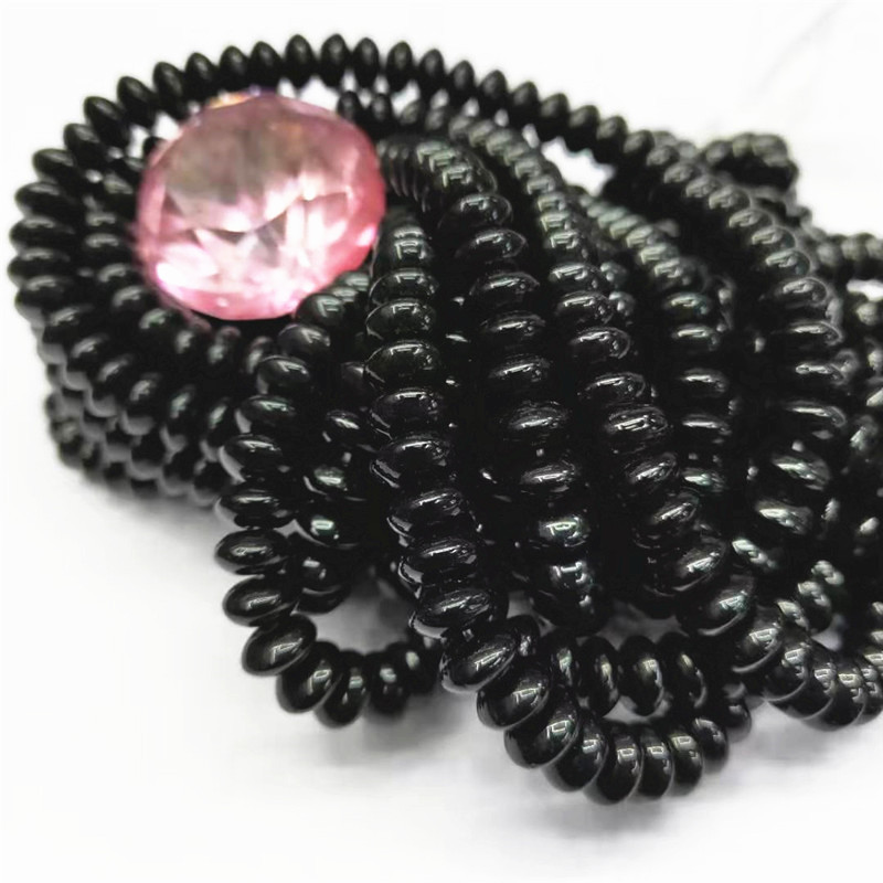 Wholesale of 3*6-4*8MM black crystal glass loose bead spacers, bead jewelry for abacus discs, direct sales from the manufacturer detail image 7