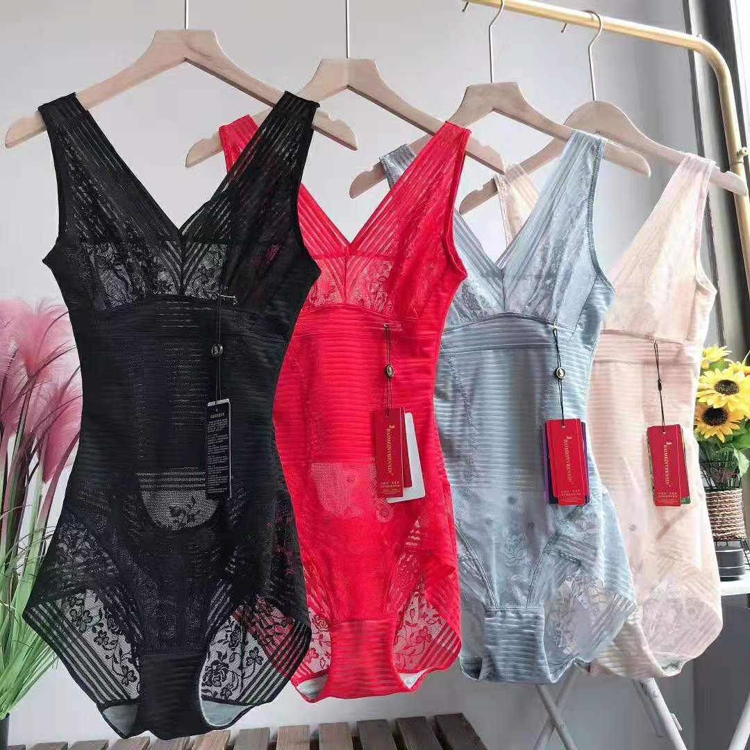 美人百魅女人心計後脫連體塑身內衣收腹提臀束身燃脂減肥美體衣