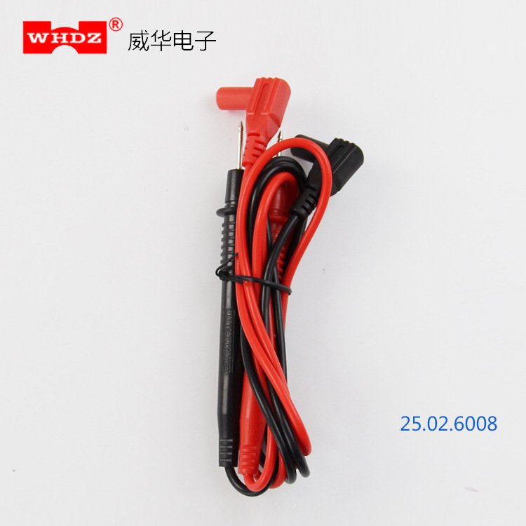 万用表表笔 电压电流测量配件 万用表测试表笔 电测试探头 6008