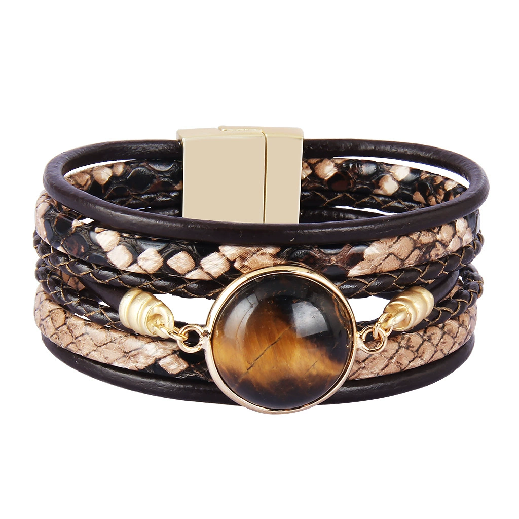 Магнитная креативная агатовая золотая bracelet