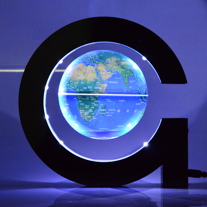Globe terrestre levitation 4 pouces lumineux - Ref 3423912 Image 5