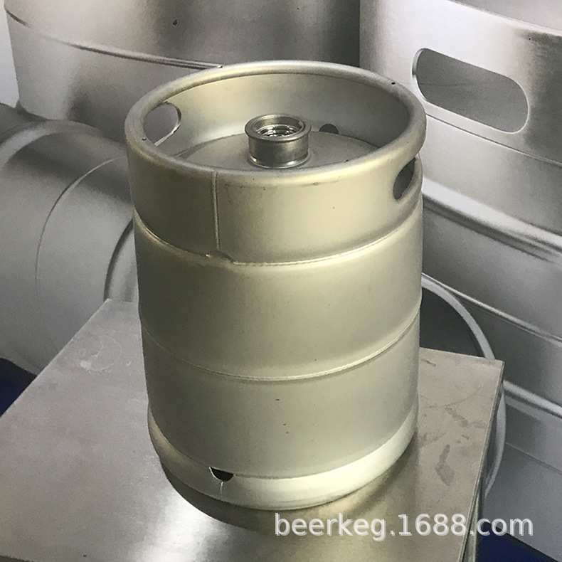 304不锈钢扎啤桶美标10L板式A型啤酒桶井式S型扎啤桶可堆叠啤酒桶