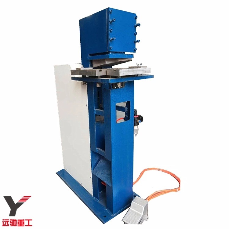 金属板材剪角机 高效板材圆角冲剪机 一次成型90°角剪角设备