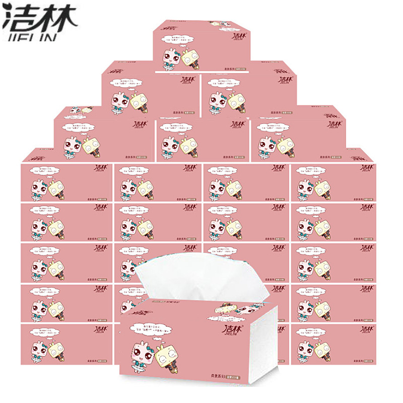 【淘工厂】河北加工定制原木抽纸餐巾纸电商规格纸巾专供一件代发|ms