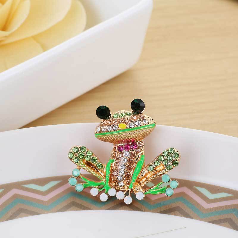 Fashion Animal Alloy Plating Artificial Gemstones Unisex Brooches display picture 7