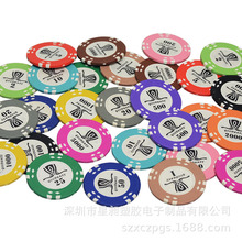 厂家直售43澳门德州扑克筹码游戏币麻将纸牌外贸筹码黏土筹码可定