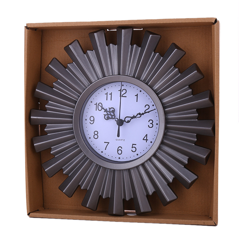 Reloj de pared simple de estilo europeo de moda moderna sala de estar simple Nórdico creativo Hogar personalizado reloj al por mayor