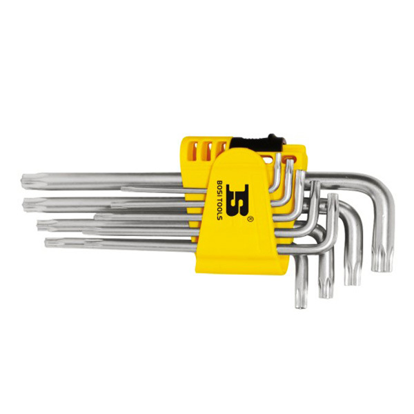 加长梅花内六角扳手（九件套）BOSI/波斯BS423183T10-T50