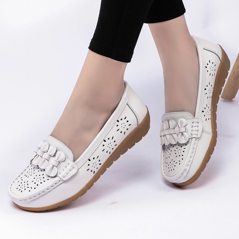 New  Shoes Comfortable Hollow Female Oxford Soles