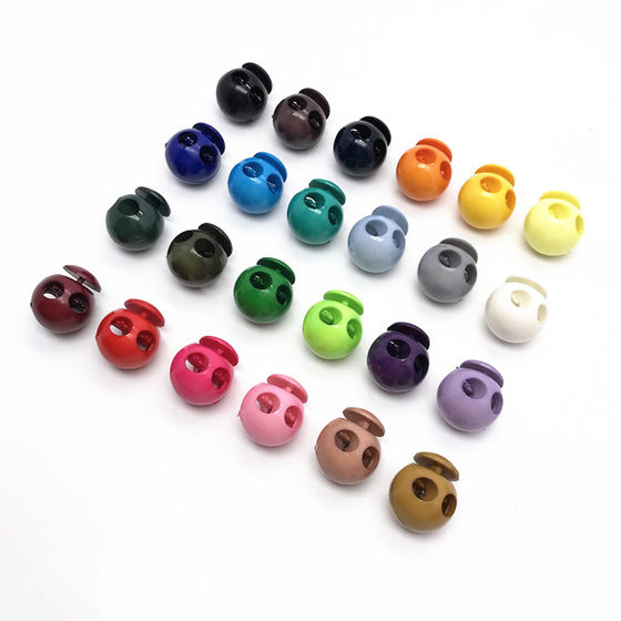 Button Buttons High-grade Plastic Bell Tightening Buckle Spring Buckle Elastication Adjustment Buckle Set Rope Buckle Pig Nose Buckle