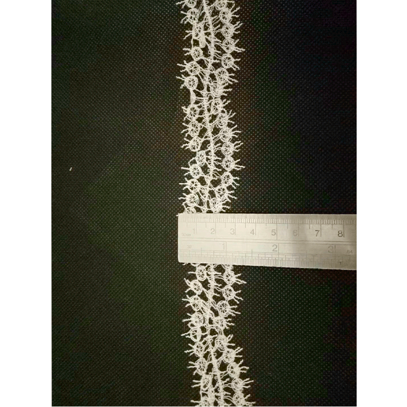 花边刺绣花边水溶棉线蕾丝花边涤线牛奶丝渔丝线花边辅料