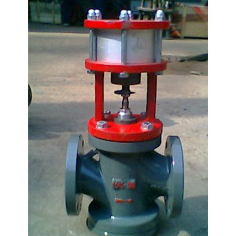 现货批发 不带手轮气缸阀 单向气动软密封型高腐蚀化学介质调节阀