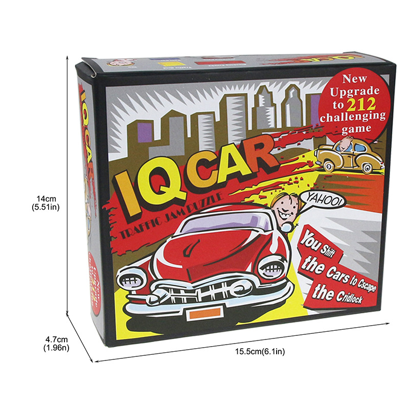 塞车突围 IQ停车场儿童桌面益智游戏益智玩具亲自互动玩具英文版