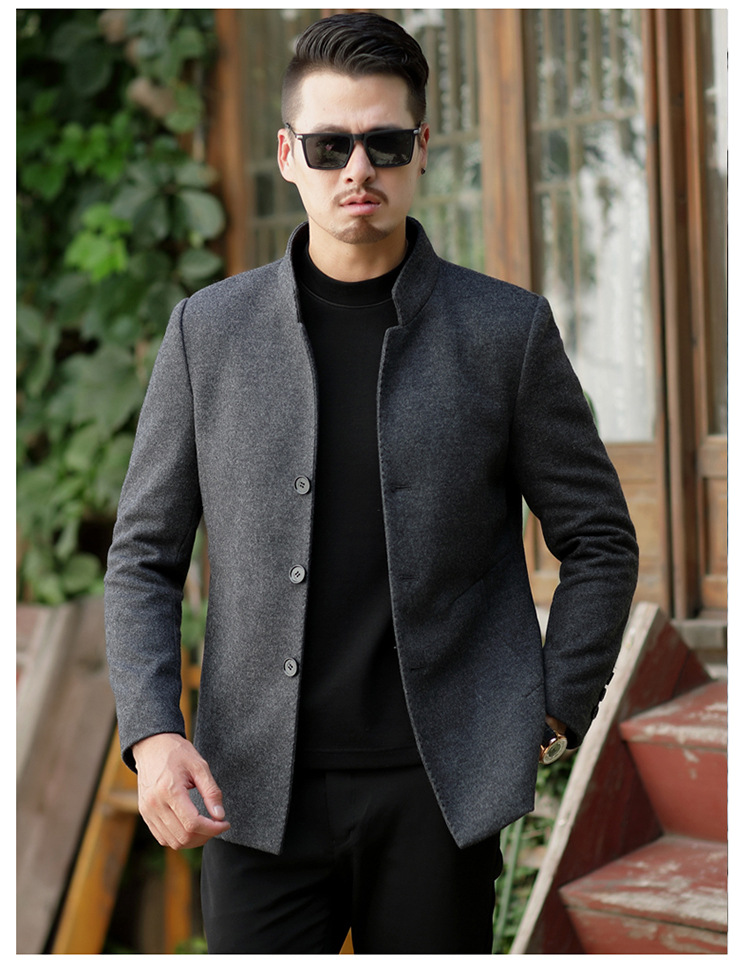 Manteau homme en Laine - Ref 3419666 Image 18