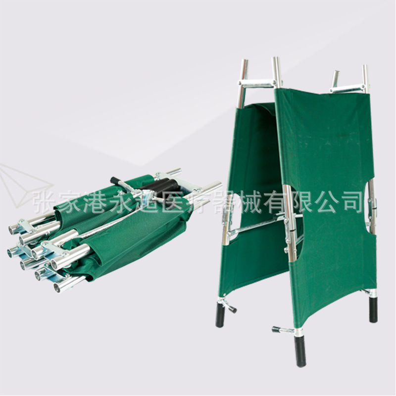 折叠钢制担架 伤员担架 简易救援急救担架 厂家供应