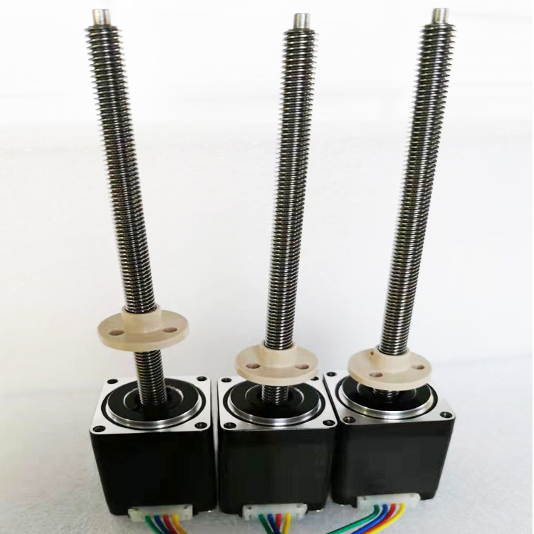 厂家现货供应28步进丝杆电机12V24V步进丝杆电机智能家居专用
